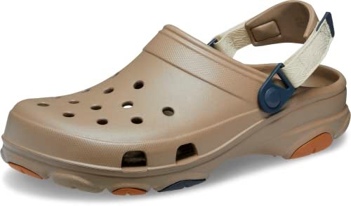 Crocs Unisex-Adult All Terrain Clogs with Adjustable Heel Strap, Khaki/Multi, 4 Men/6 Women - Image 1