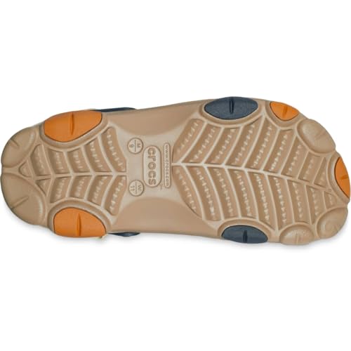 Crocs Unisex-Adult All Terrain Clogs with Adjustable Heel Strap, Khaki/Multi, 4 Men/6 Women - Image 5