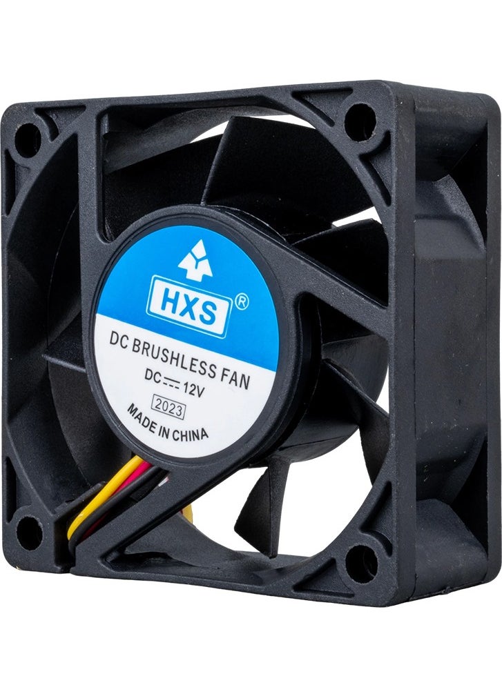 Powermaster IC-216 Brushless DC Fan 60X60X25MM 12 Volt 3 Pin Cooling Fan 6X6X2.5 cm - pzsku/Z38FEC5ACA2313CE9950CZ/45/_/1728052405/2420eb9b-25ed-468f-aff2-2b5f447de983