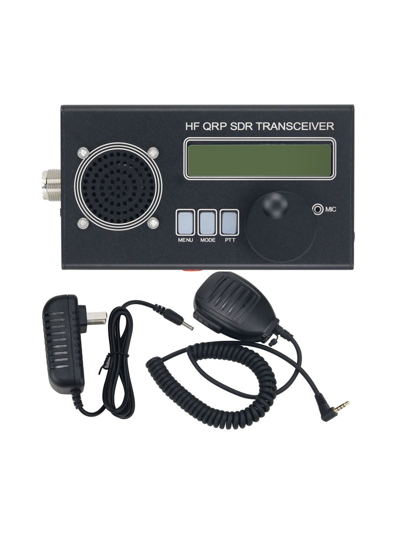 Cross-border open source USDX QRP shortwave radio Transceiver SDR Transceiver 8-band USDR Black Host + Hand Mi + US Standard Power Supply Black Host + Hand Mi + US Standard Power Supply
