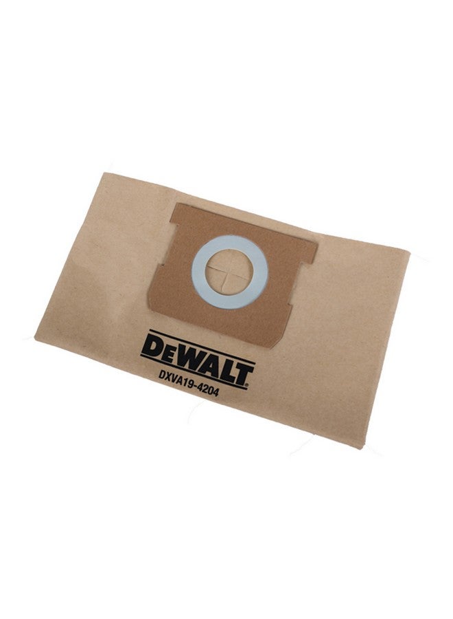 ديوالت كيس غبار قياسي للمكنسة الكهربائية 3 قطع للتنظيف الرطب والجاف بني 36× 4.8 × 21 سم DXVA19-4202 - Image 2