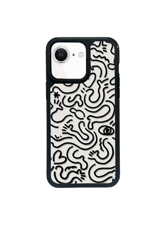 اس-توب جراب لهاتف iPhone 7 / 8 / SE 2020 2022 بتصميم حصري ونمط تغطية كاملة من مادة البولي كربونات - Image 1