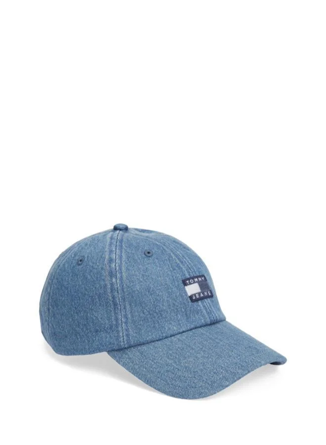 Heritage Tonal Logo Denim Baseball Cap