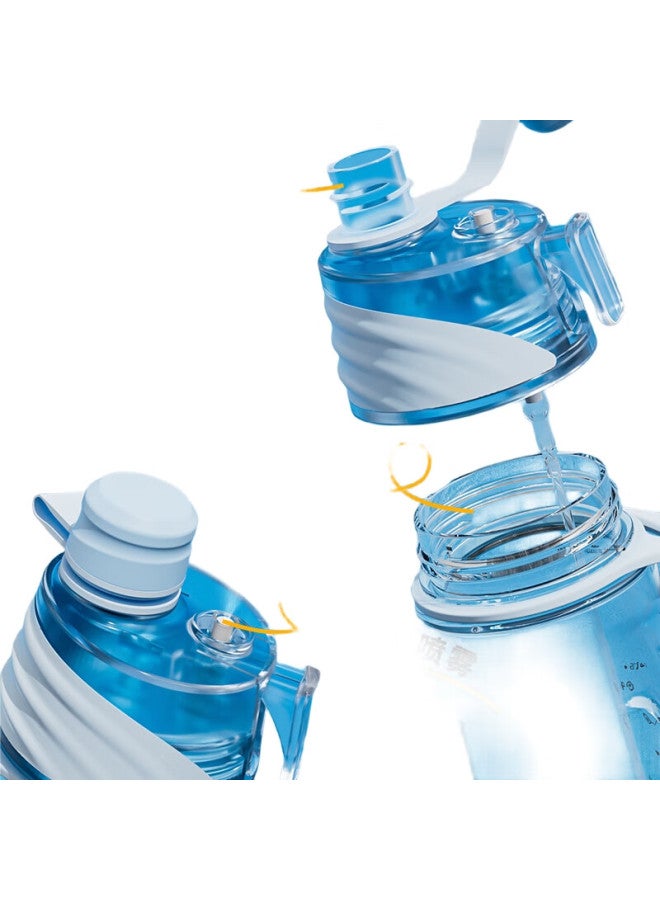 Simita Spray Sports Water Bottle Large Capacity, Children'S Summer Plastic Tritan Water Bottle, Men'S And Women'S Cycling Drinking Water Bottle - Image 2