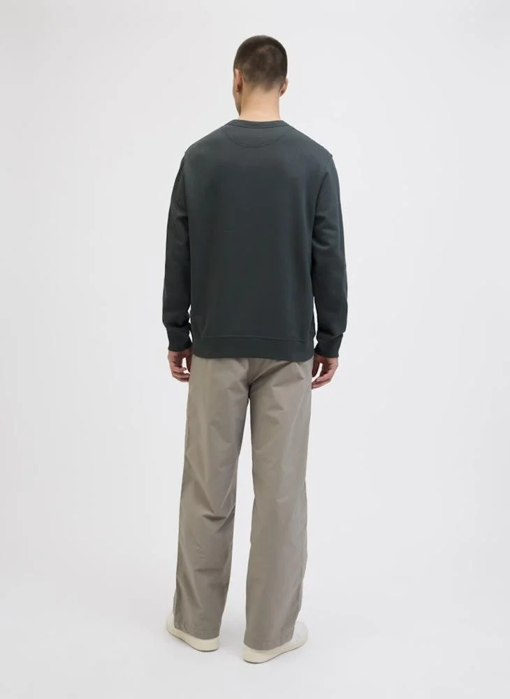 جاك اند جونز Logo Pullover Sweatshirt