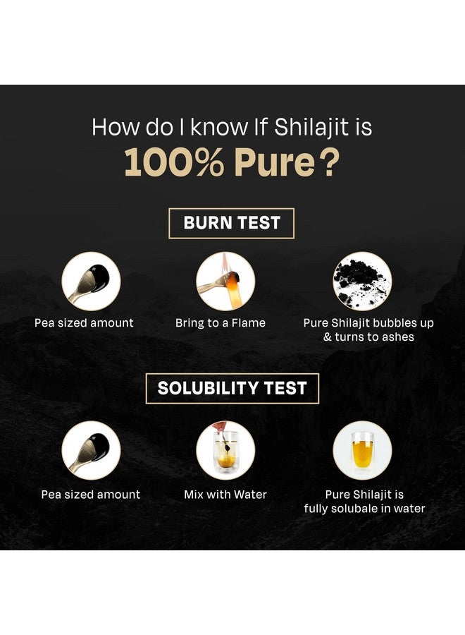 Auric Lab Certified Shilajit/Shilajeet Gold Resin 20g | Boost Stamina, Strength & Improve Focus - Image 3