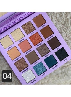 Febble Eyeshadow palette 16 multicolours  - Image 5