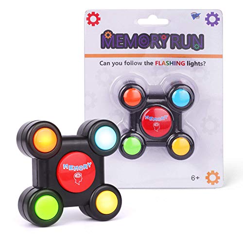 Point Games Memory Run Electronic Memory Handheld Game with Lights Competitive Maze Challenge Gameplay Cognitive Developmental Brain Teaser Puzzle Toy Kids Ages 6 - Image 1