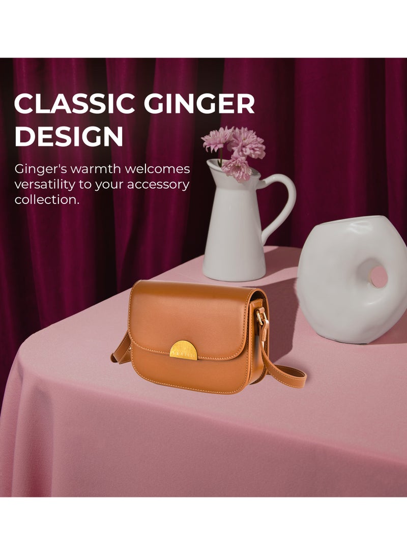 Kanelli Ladies Bags / Purse 1Pc AAY2305148-Ginger - Image 4