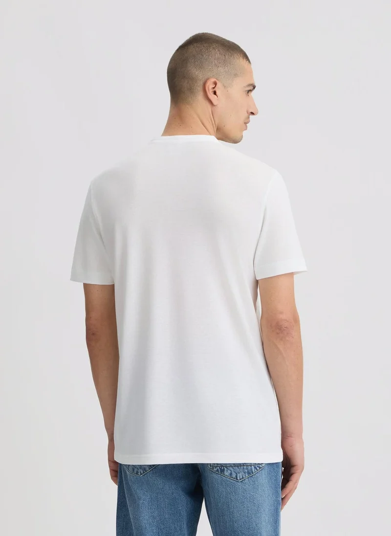 Liu Jo Green T-Shirt with Buttons