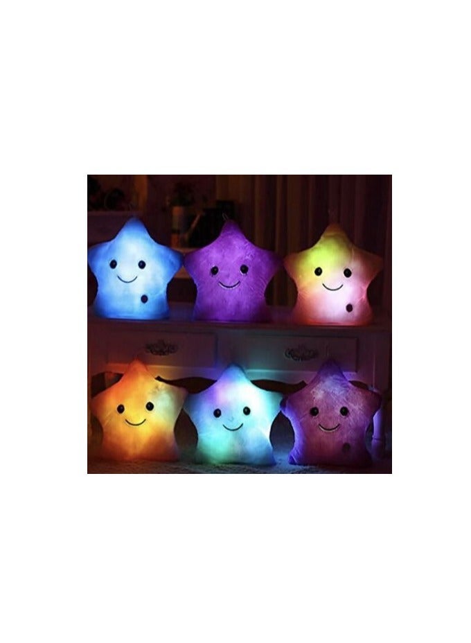 نجمة على شكل وسادة رمي الوسائد لغرفة النوم حضانة محشوة رمي الوسائد الاطفال لطيف وسادة الأطفال وسادة أفخم لينة - Image 4