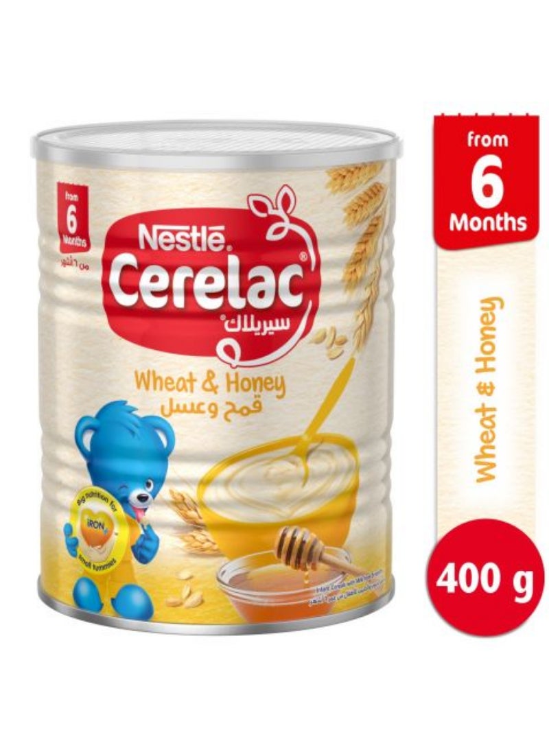 Nestle - Nestle Cerelac Wheat Honey Stage-2 400Gm - Image 1
