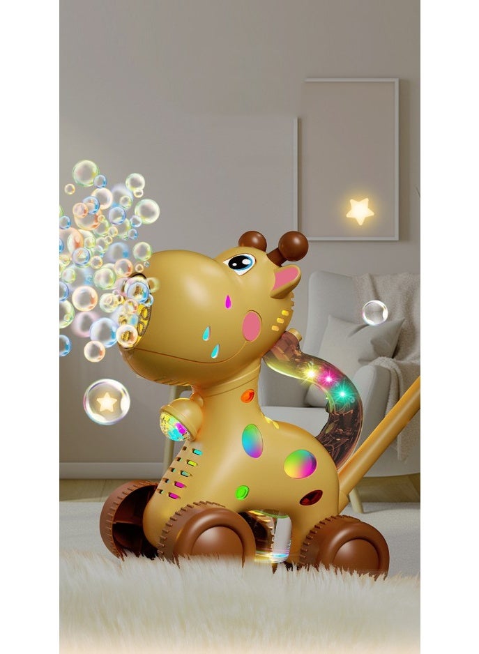 Halamodo الفقاعات متعددة الوظائف الفقاعات الرقاقية مرح الرسوم الكرتونية الطفل دفع لعبة الفقاعات الكهربائية لعبة الفقاعات ثنائية الثقوب الفقاعية الرقاقة متعددة الثقوب الفقاعية الرقاقة الفقاعية الفقاعية الرقاقة متعدد الثقوب آلة الفقاقيع الرقاقية تصميم ضوء لطيف مادة ملائمة للبيئة كسر 2 ارتفاعات قابلة للتعديل رافعة عجلة مضادة للانزلاق فائقة السميكة في الداخل والخارج استخدام الفقاقيع تجميع سهل - Image 3