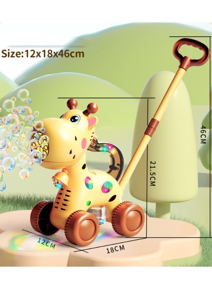 Halamodo الفقاعات متعددة الوظائف الفقاعات الرقاقية مرح الرسوم الكرتونية الطفل دفع لعبة الفقاعات الكهربائية لعبة الفقاعات ثنائية الثقوب الفقاعية الرقاقة متعددة الثقوب الفقاعية الرقاقة الفقاعية الفقاعية الرقاقة متعدد الثقوب آلة الفقاقيع الرقاقية تصميم ضوء لطيف مادة ملائمة للبيئة كسر 2 ارتفاعات قابلة للتعديل رافعة عجلة مضادة للانزلاق فائقة السميكة في الداخل والخارج استخدام الفقاقيع تجميع سهل - Image 5