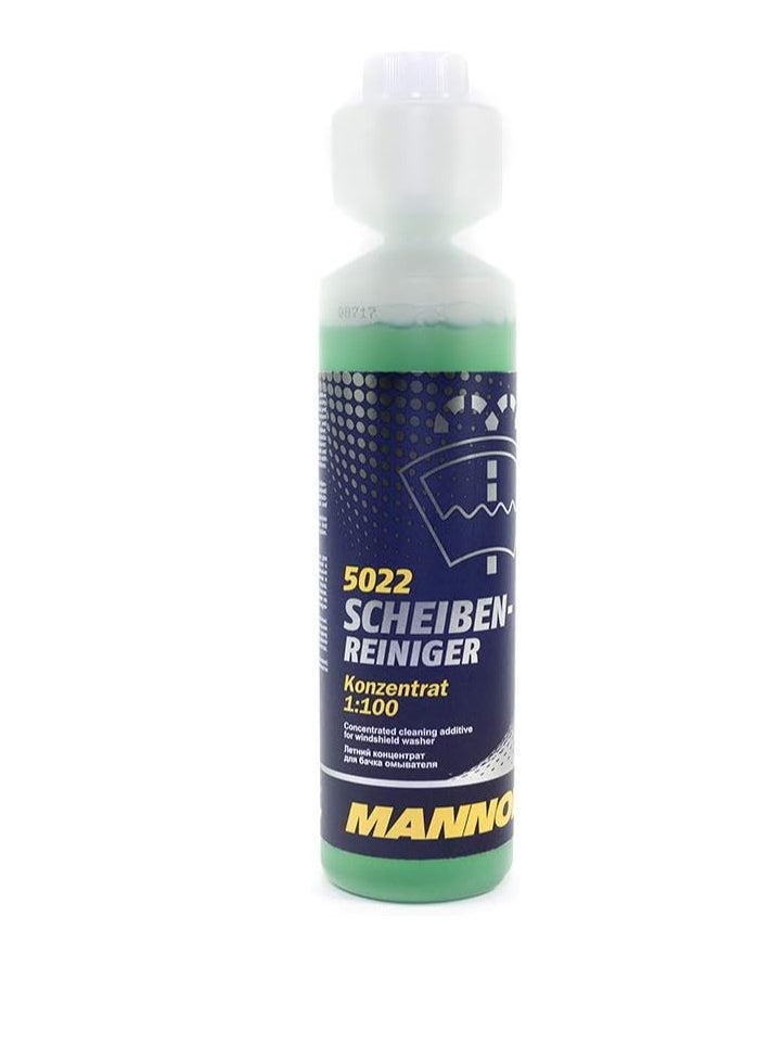 MANNOL - سائل غسيل الزجاج الأمامي المركز MANNOL 5022 بنسبة 1:1000 ألمانيا 250 مل - Image 1