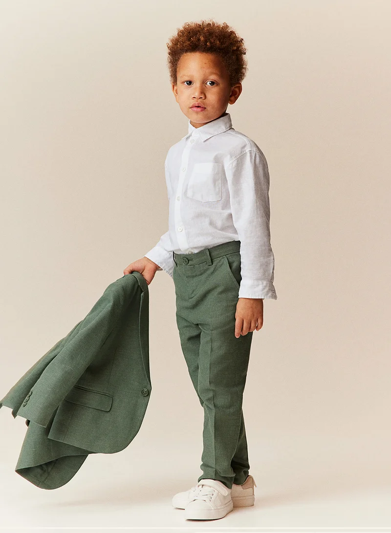 H&M Linen-Blend Shirt