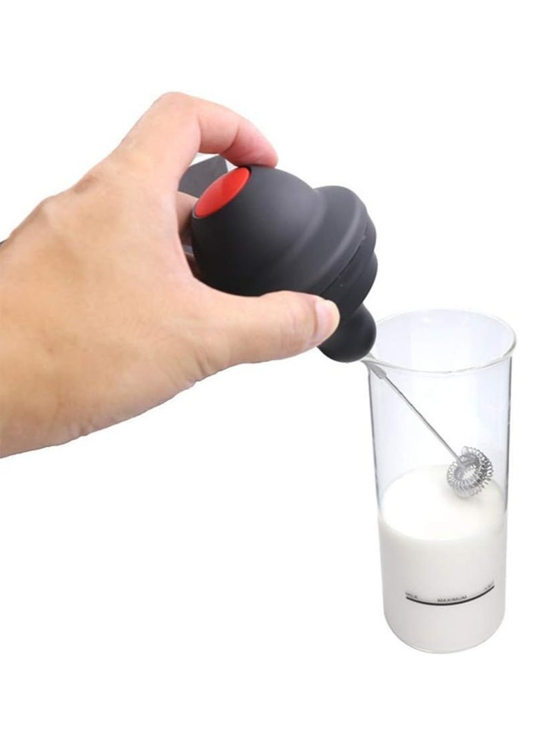 عام خلاط الحليب، خلاط الرغوة الكهربائية، خلاط رغوة القهوة، خلاط ميلك شيك، يعمل بالبطارية، إبريق رغوة لاتيه كابتشينو، خلاط قهوة، آلة خفق، إبريق كبير لرغوة الحليب، كوب - Image 2