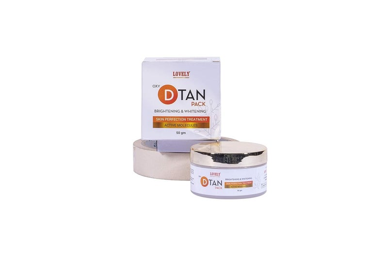 LOVELY Oxy Dtan Pack For Brightening Skin Perfection Treatment For All Skin Type 50 Grams - Image 1