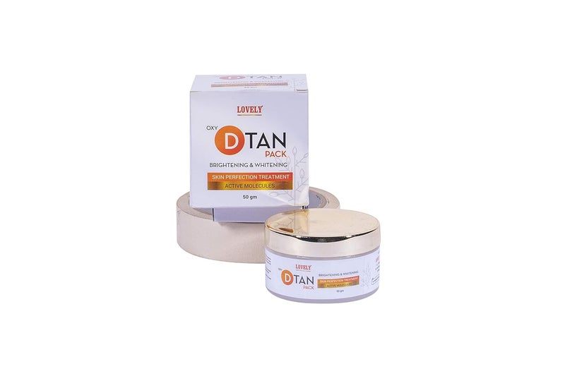 LOVELY Oxy Dtan Pack For Brightening Skin Perfection Treatment For All Skin Type 50 Grams - Image 4