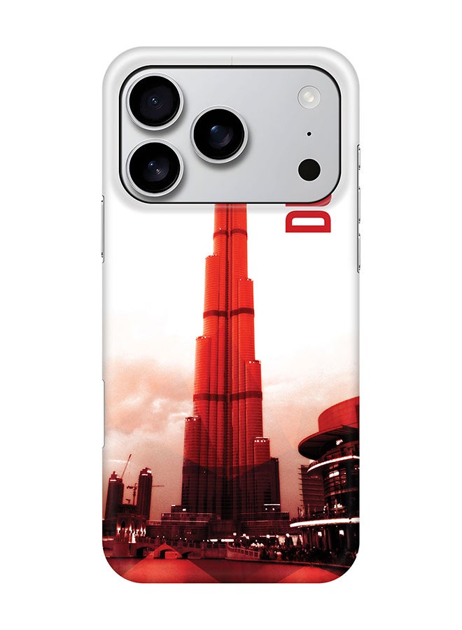 Stylizedd For iPhone 17 Pro,Case, [Compatible with MagSafe] Magnetic cover Slim fit Protection Matte, - Dubai - The Burj