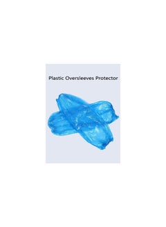 Generic Disposable Arm Sleeves Covers, 100 Pcs Plastic Waterproof Oversleeves Protector Covers, Sleeves Covers Protector with Elastic on Cuff  - Image 1