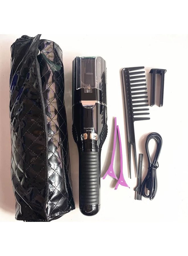 إن كي أكس مجموعة ماكينة حلاقة الشعر المتقصفة اللاسلكية أسود - Image 1