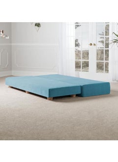 LEGACY OF COMFORT LEGACY OF COMFORT Frohna Daybed FoldOut Bench Premium Chenille for Living Room Light Blue  - Image 2