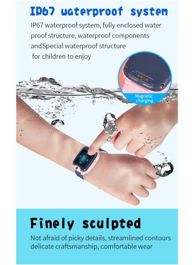 Nabi 4G GPS Waterproof FOR Kids Smart Watch Blue  - Image 4