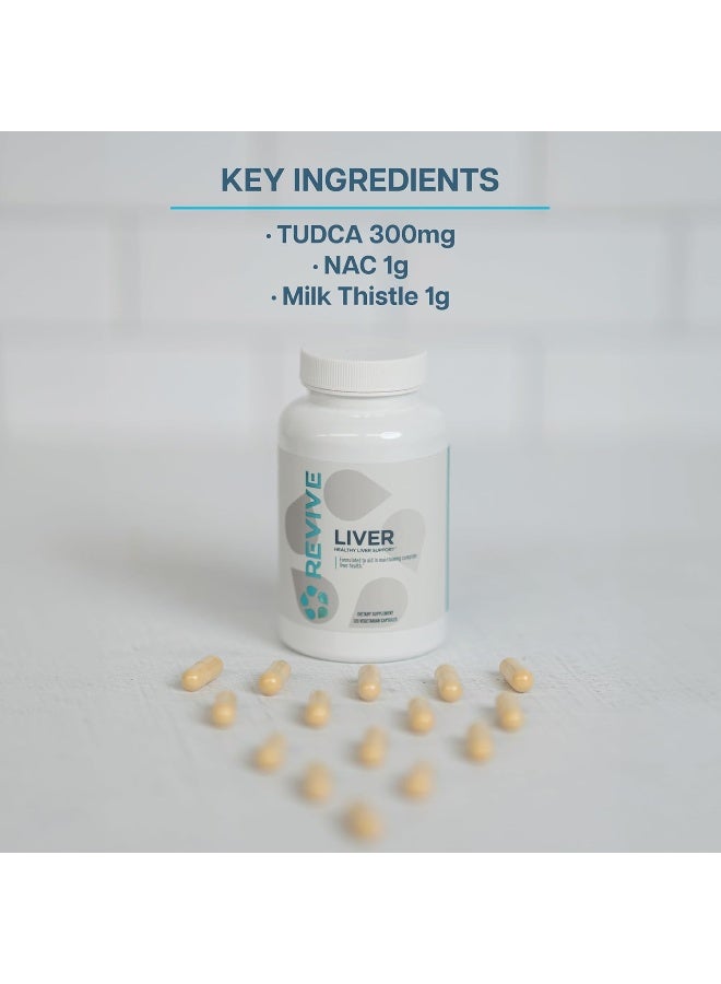 revive صيغة ريفيف للكبد 120 حبة - Image 3