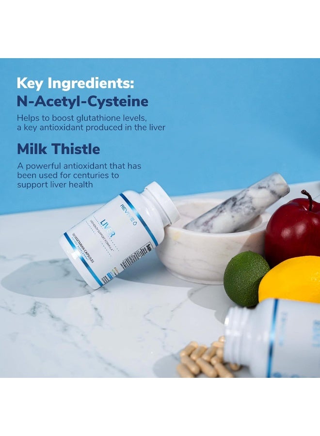 revive صيغة ريفيف للكبد 120 حبة - Image 4