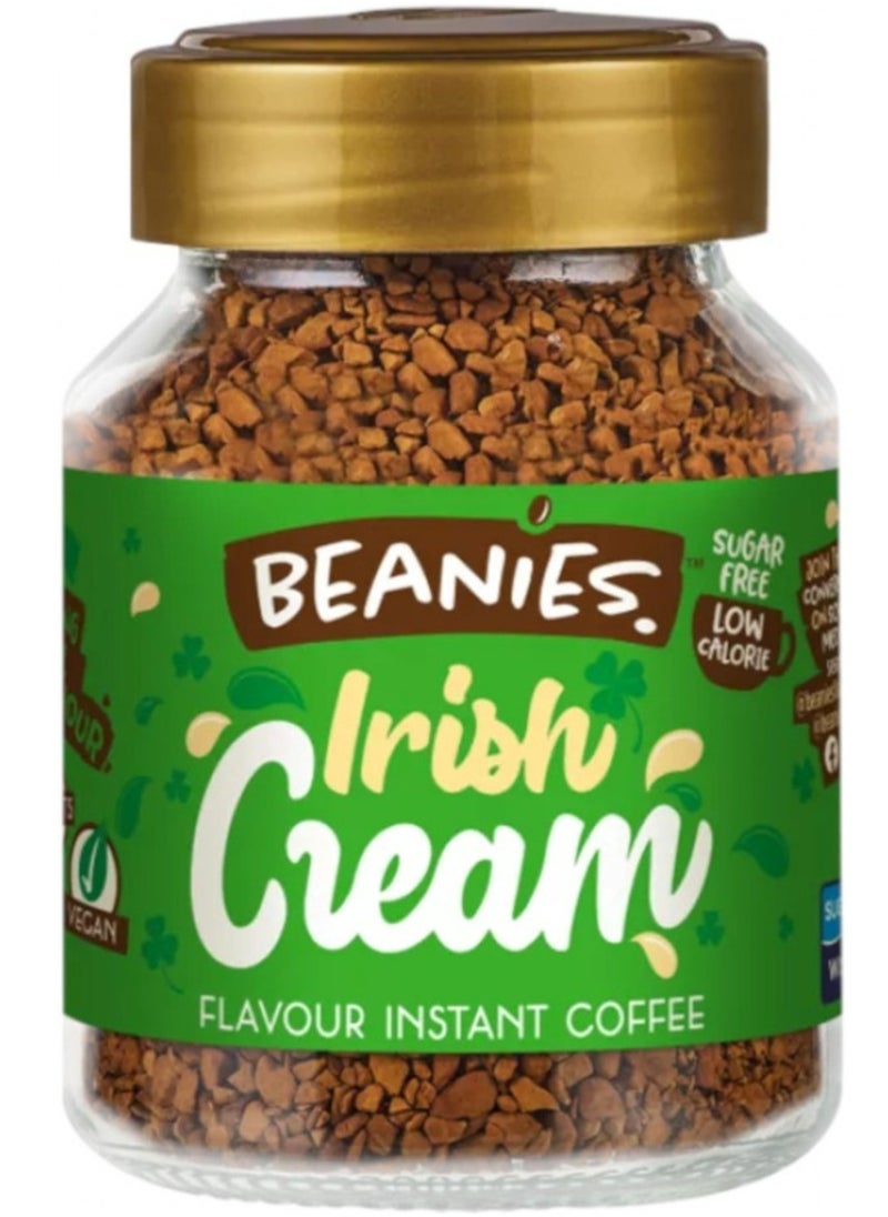Beanies - Irish Cream Flavour Instant Coffee 50g - Image 1