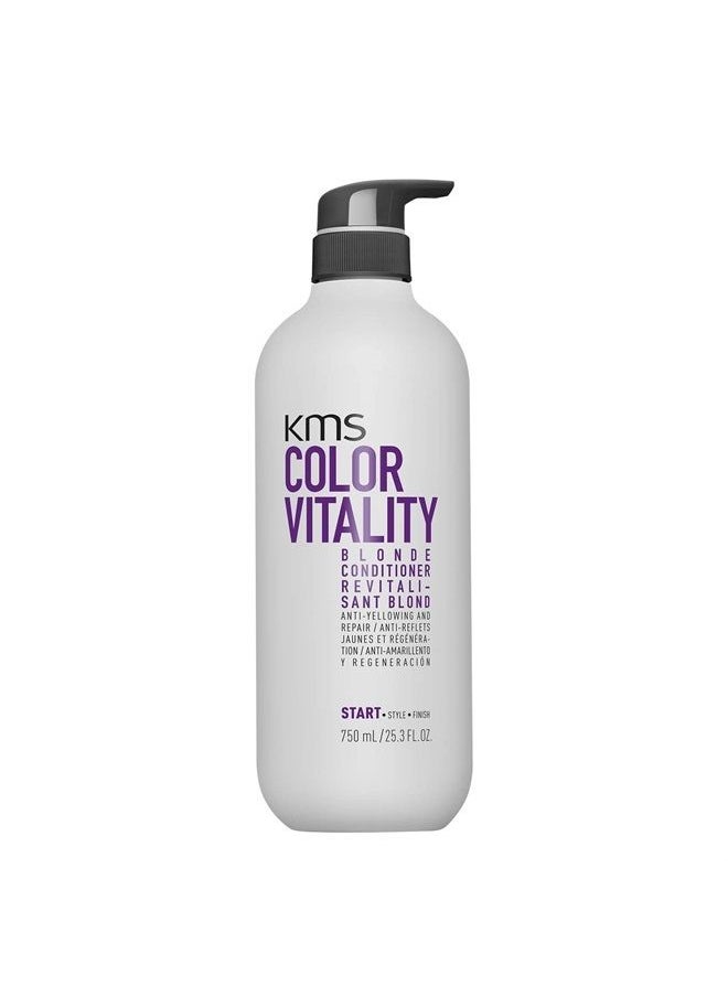 kms COLORVITALITY Blonde Illuminating Purple Conditioner, 25.3 oz  - Image 1