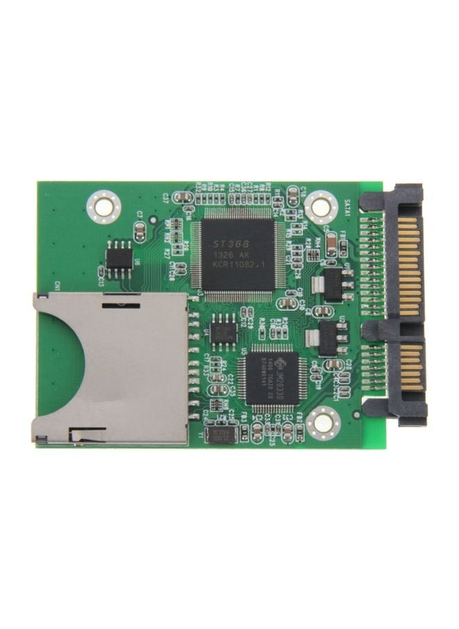 BURAQ SD To 22 Pin SATA Adapter Converter Card  - Image 1