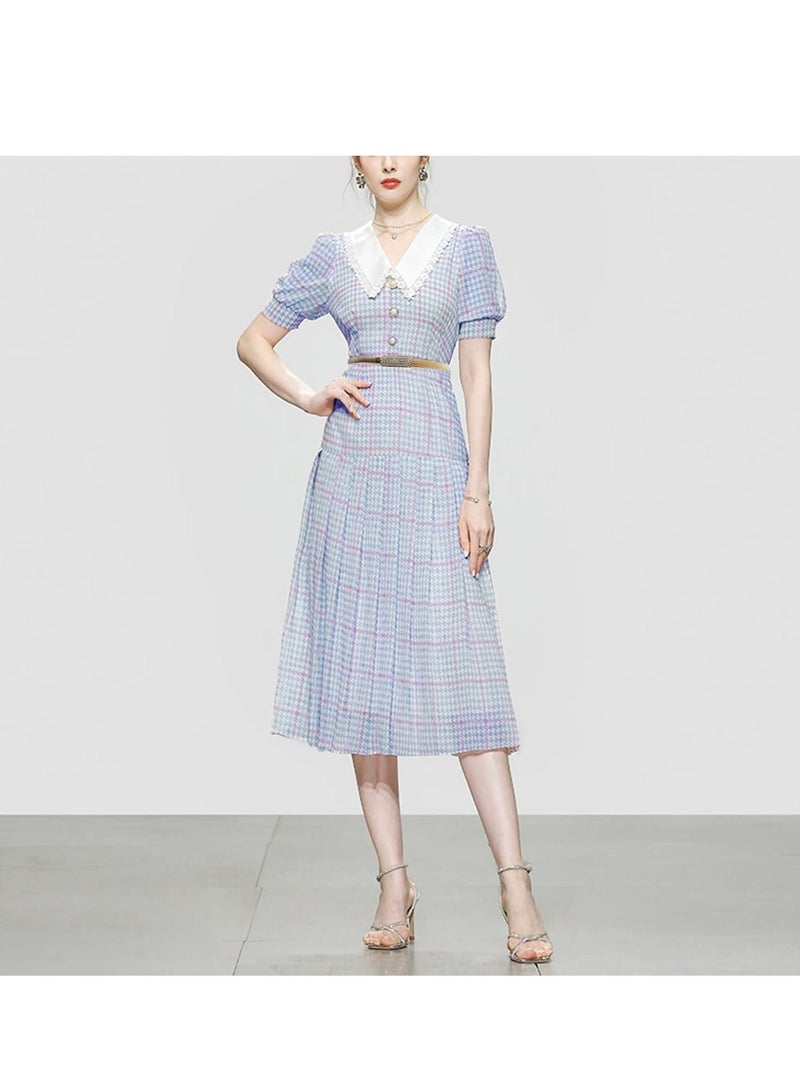 Excefore Women Metal Belt, Elastic Skinny Belt Waich Waist Belts Fashion Belly Gold Chain Waistband with Rhinestone Buckle for Dress, Jeans Pants - Image 3