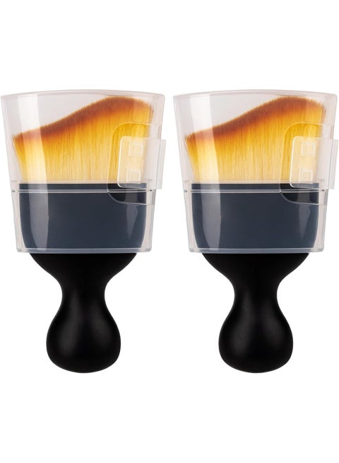 2PCS Soft Car Detailing Brushes for Deep & Gentle Cleaning
