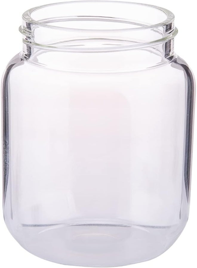 AKDC Glass Bottle L(6cm) xW(6cm) xH(12cm) Transparent - Image 5