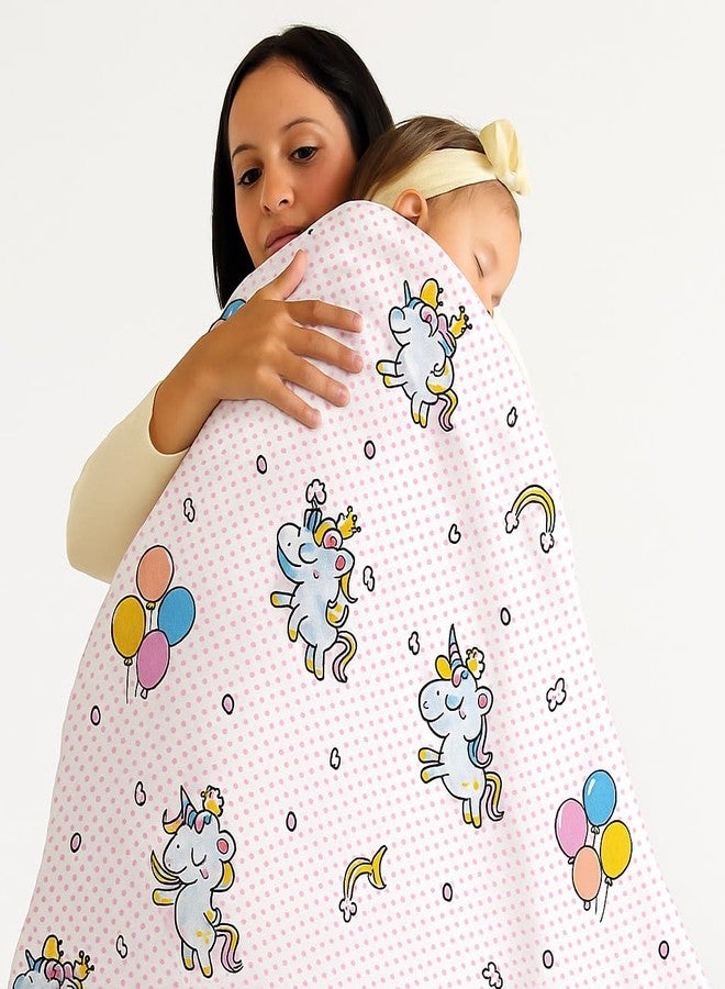 Firstblow 100% Muslin Cotton Swaddle for New Born Baby | Ultra Soft Baby Swaddle wrap for New Born | Organic Muslin Blanket for New Born Baby | Size-110cm x 100cm (42"x39") - Image 5