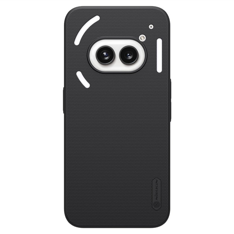 HuHa Case Cover For Nothing Phone 2a / 2a Plus NILLKIN Frosted Shield Phone Protective Case(Black) - Image 1