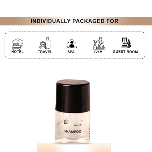 Clayherbs 100pc Set 30ml Bulk Hotel Amenities | Toileties For Hospitality | Travel Size Mini Shampoo | Biodegradable | Supplies for Guest | 30ml | 100pc Set - Image 5