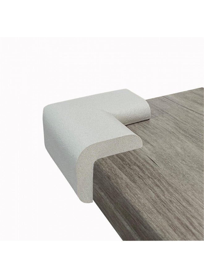 KidKusion 4- Piece Safety Corner Cushion; Taupe; Child Proofing Corner Guard; Made in USA; Child Safety, Home Furniture Safety Bumper, Baby Proof Table Protector, 4 Count (Pack of 1) - Image 2