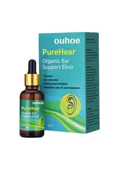Ear Ringing Treatment Oil, Natural Herbal Ear Ringing Remedy Drops, Quick Dry Formula Ear Ringing Relief Drops, Safe Natural Ingridients Tinnitus Relief Drops, (30ml)30