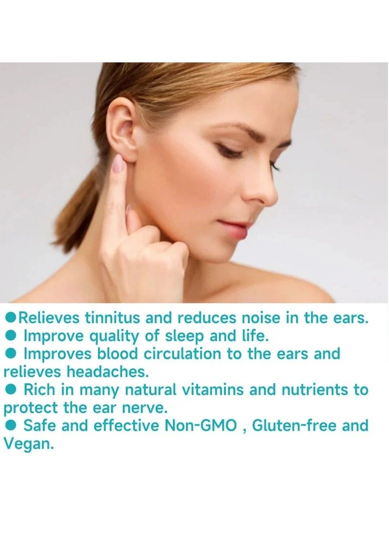 OUHOE - Ear Ringing Treatment Oil, Natural Herbal Ear Ringing Remedy Drops, Quick Dry Formula Ear Ringing Relief Drops, Safe Natural Ingridients Tinnitus Relief Drops, (30ml)30 - Image 1