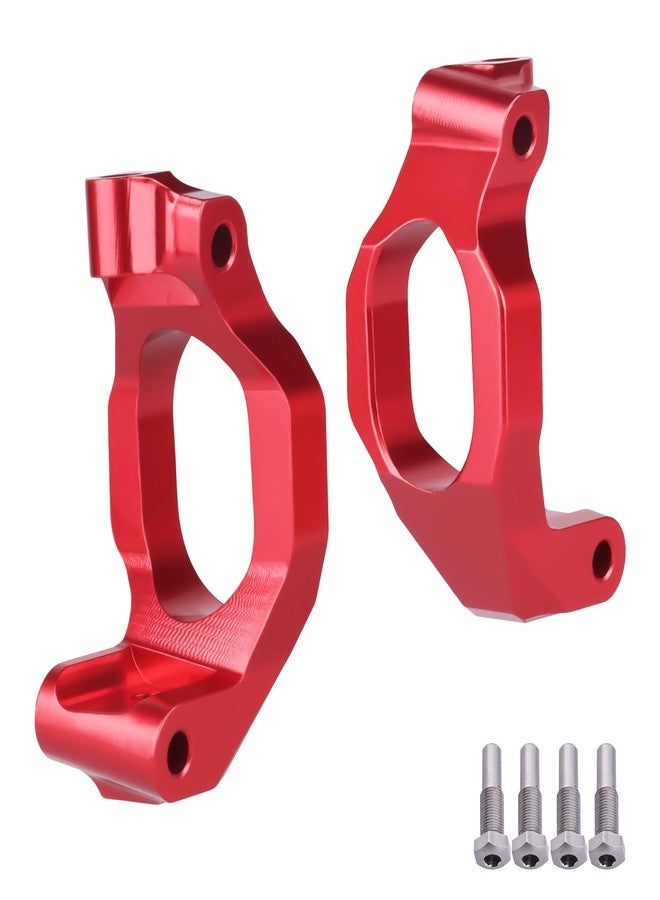 Hobbypark Aluminum Caster Blocks C-hubs for Traxxas Maxx WideMaxx Upgrades, Compatible with V1 or V2 Maxx, Replacement Parts of 8932 - Image 1