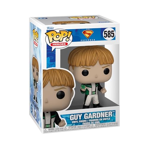 Funko Pop Heroes Superman 2025 Guy Gardner Collectable Vinyl Figure Gift Idea Official Merchandise Toys for Kids Adults Movies Fans Model Figure for Collectors and Display - Image 1