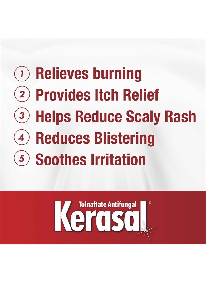 Kerasal نقع القدمين الطبي للرياضيين، حمام لتخفيف الأعراض بسرعة 5 في 1، 12 قطعة، (عبوة من 1) - Image 3