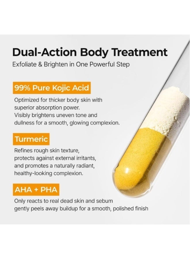 2PCS Dark Spots, Dull Skin & Uneven Tone Corrector — Dr Peel Shot Exfoliating Kojic Acid & Turmeric Brightening Spray - Image 3