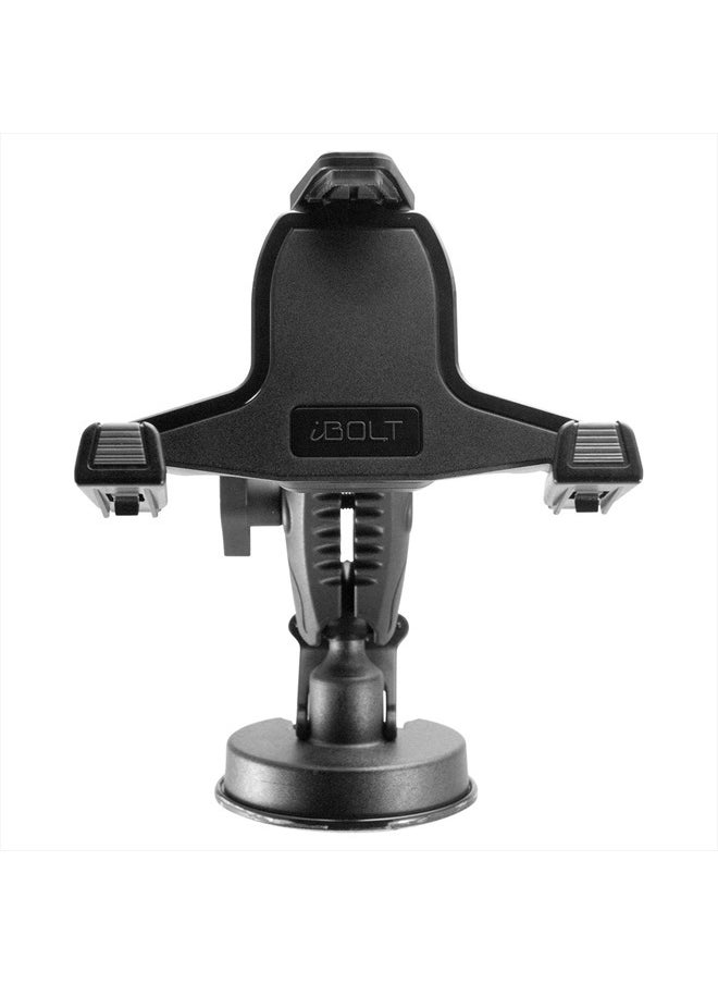 xProDock NFC Bizmount - Phone Holder/Mount with Heavy Duty Suction Cup Base and 2m microUSB Cable- for Your Windshield, Dashboard - for Telematic Commuters, Fleets, Cars, Large Trucks, Vans