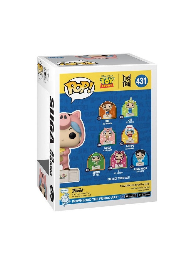 Funko Pop! Rocks: Toy Story x BTS Tiny TAN - Suga as Hamm - Collectable Vinyl Figure - Gift Idea - Official Merchandise - Toys for Kids & Adults - Music Fans - Image 3