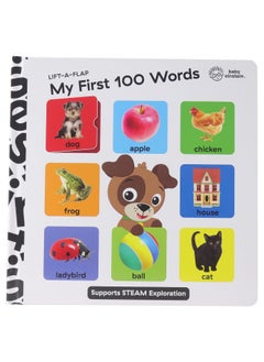 Baby Einstein Lift A Flap My First 100 Words Novelty Board Book  - Image 4