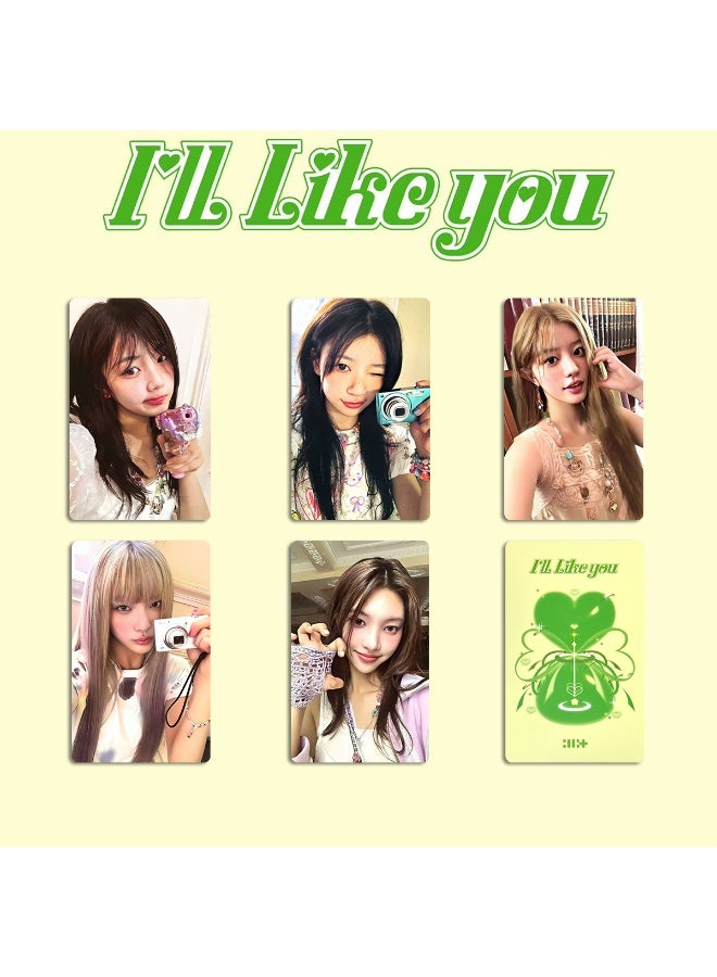 NIBEMINENT 5 Pcs Kpop ILLIT I'LL LIKE YOU Lomo Cards Card For Fans Collection Gifts - Image 1